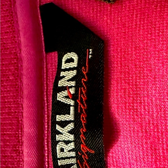 EUC XL KIRKLAND signature zip up jacket in vibrant pink - Picture 5 of 5